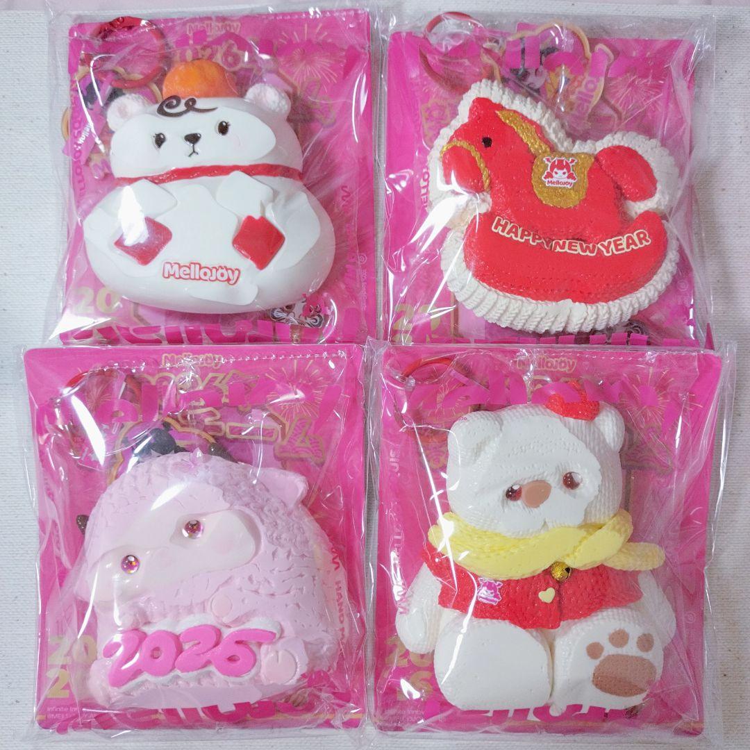 【終売品】Mellojoy 新年チームシリーズ コンプリートセット スクイーズ