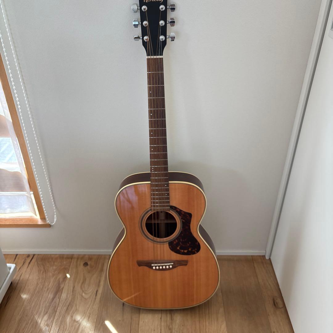 HISTORY アコースティックギター 専用ケース付き