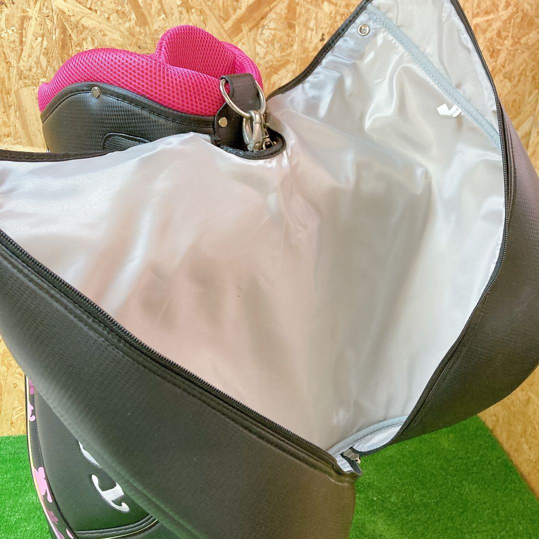 ZOFFY レディース　キャディーバッグ　ゴルフバッグ