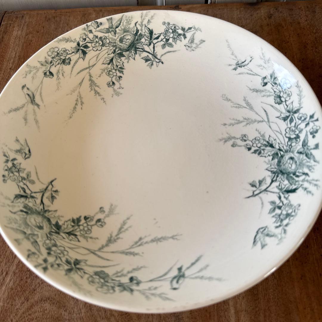 フランスアンティーク linotte クレイユエモントロー コンポティエ♡