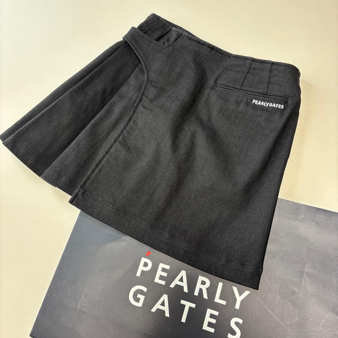 希少品✨定価 40,700円　新品未使用　パーリーゲイツ スカート✨ブラック