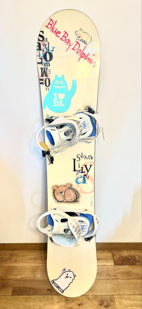 【今季売切】SALOMON レディース スノーボード 4点セット 139cm