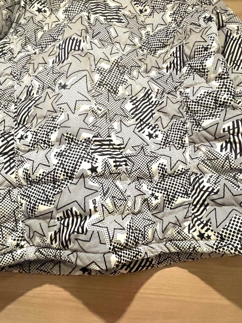 極美品 PING 中綿ブルゾン L パンツ M セットアップ 総柄 白 星 ロゴ