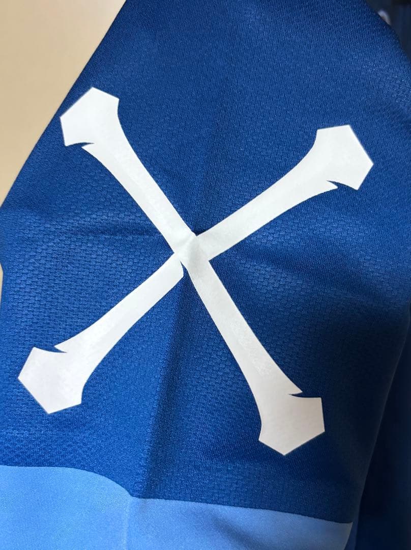 【希少/廃盤】NIKE NFTB フットサルシャツ センターロゴ 骨デザイン L