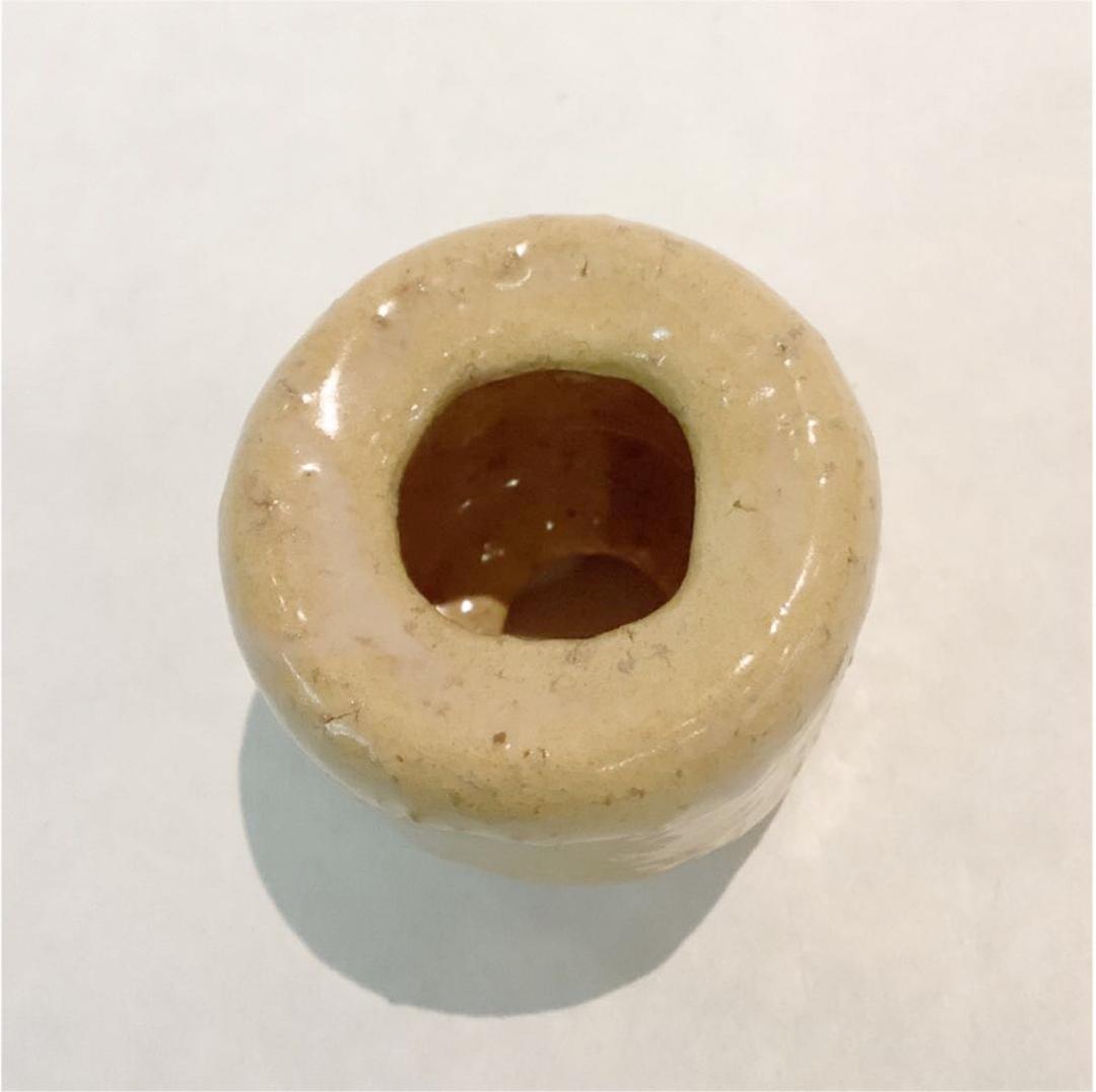 【茶道具】蓋置 萩つくね蓋置 萩焼深川窯 13代 田原陶兵衛