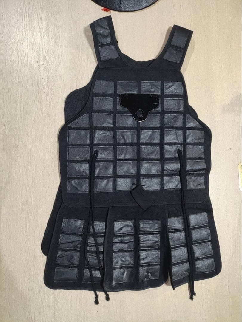 手作り甲冑　等身大畳み鎧・陣笠・セット　限定価格