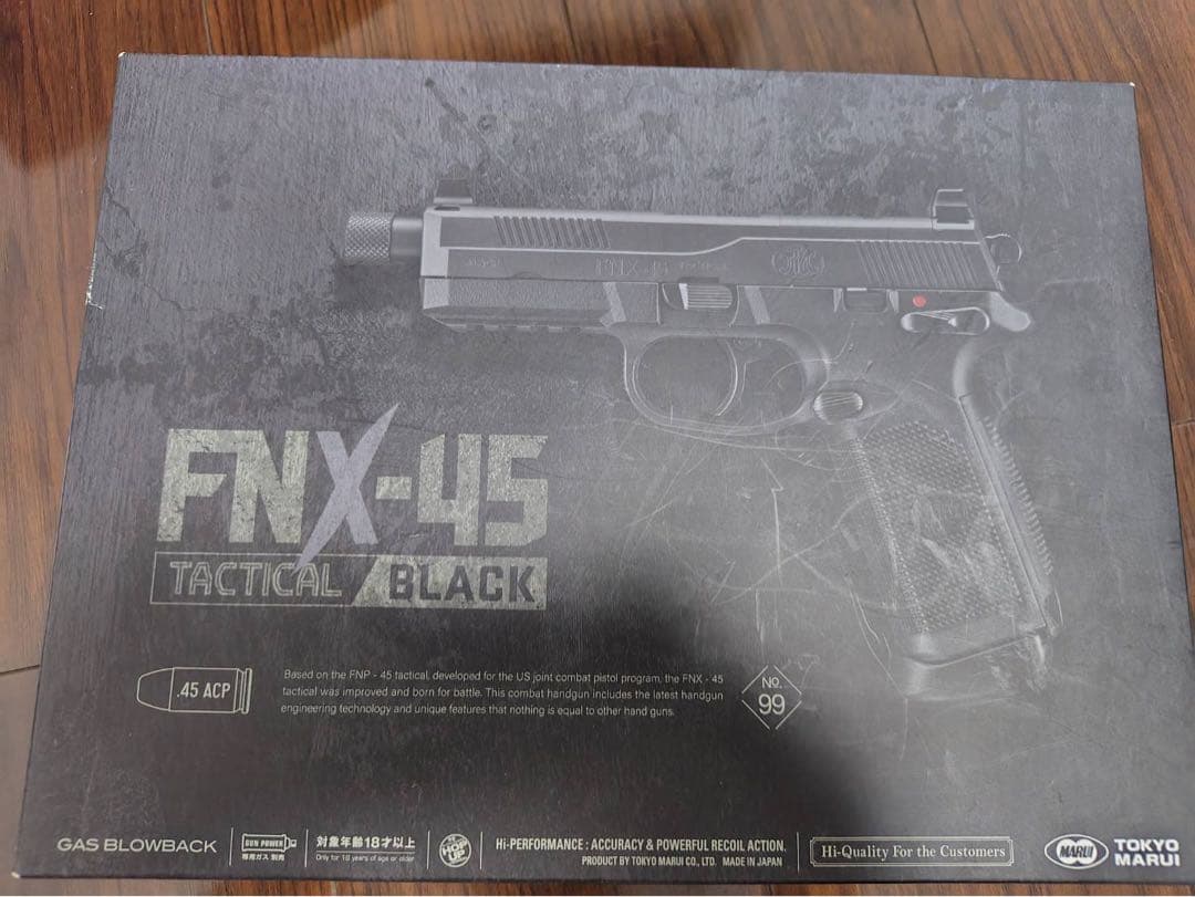 甲*字様 東京マルイ FNX45 ガスブロ BLACK