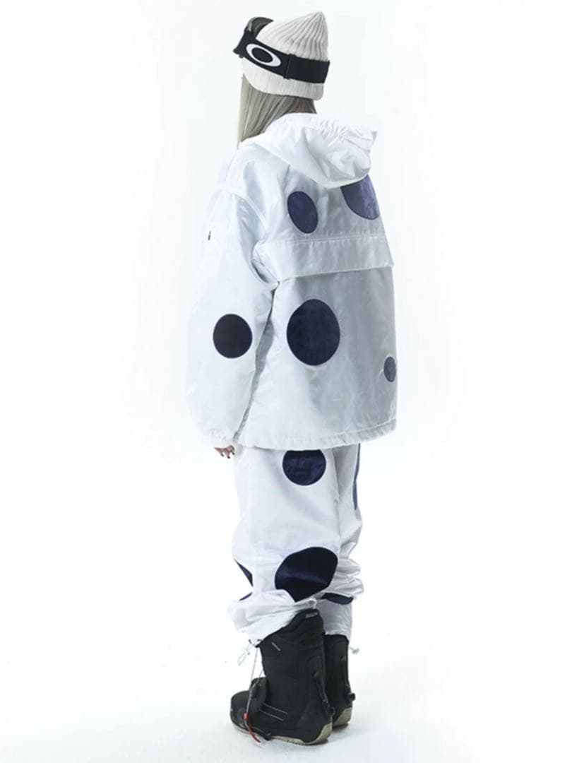 新品未使用 スキーパンツ ホワイト L 男女兼用 日常使用可