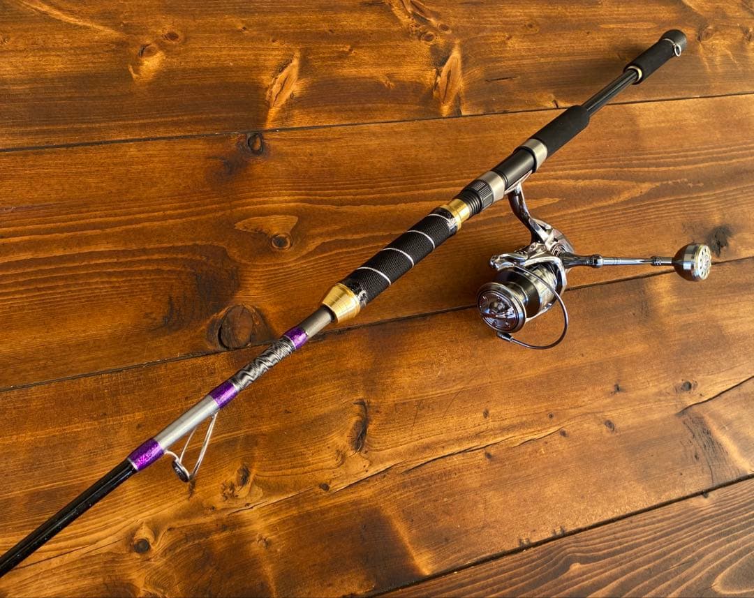 ジギングセット　S502 スロージギング　5ft 船釣り　海釣り　カーボンロッド