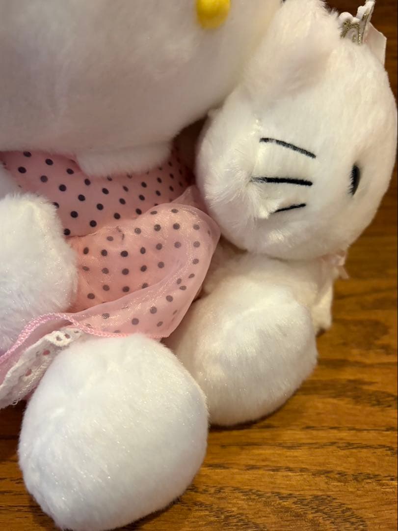 【ケース入り】ハローキティ & チャーミーキティ ぬいぐるみ