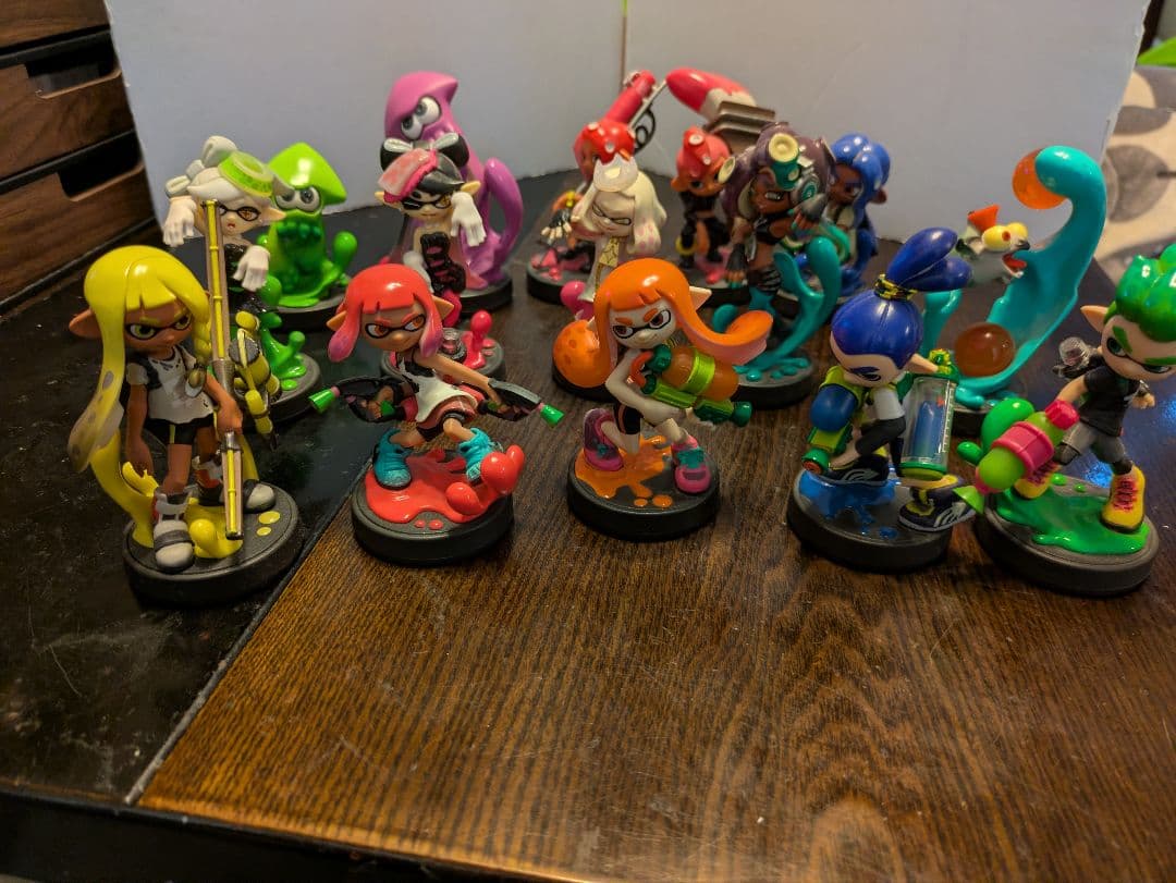 【送料込み・即日発送】アミーボ スプラトゥーン 15体セット