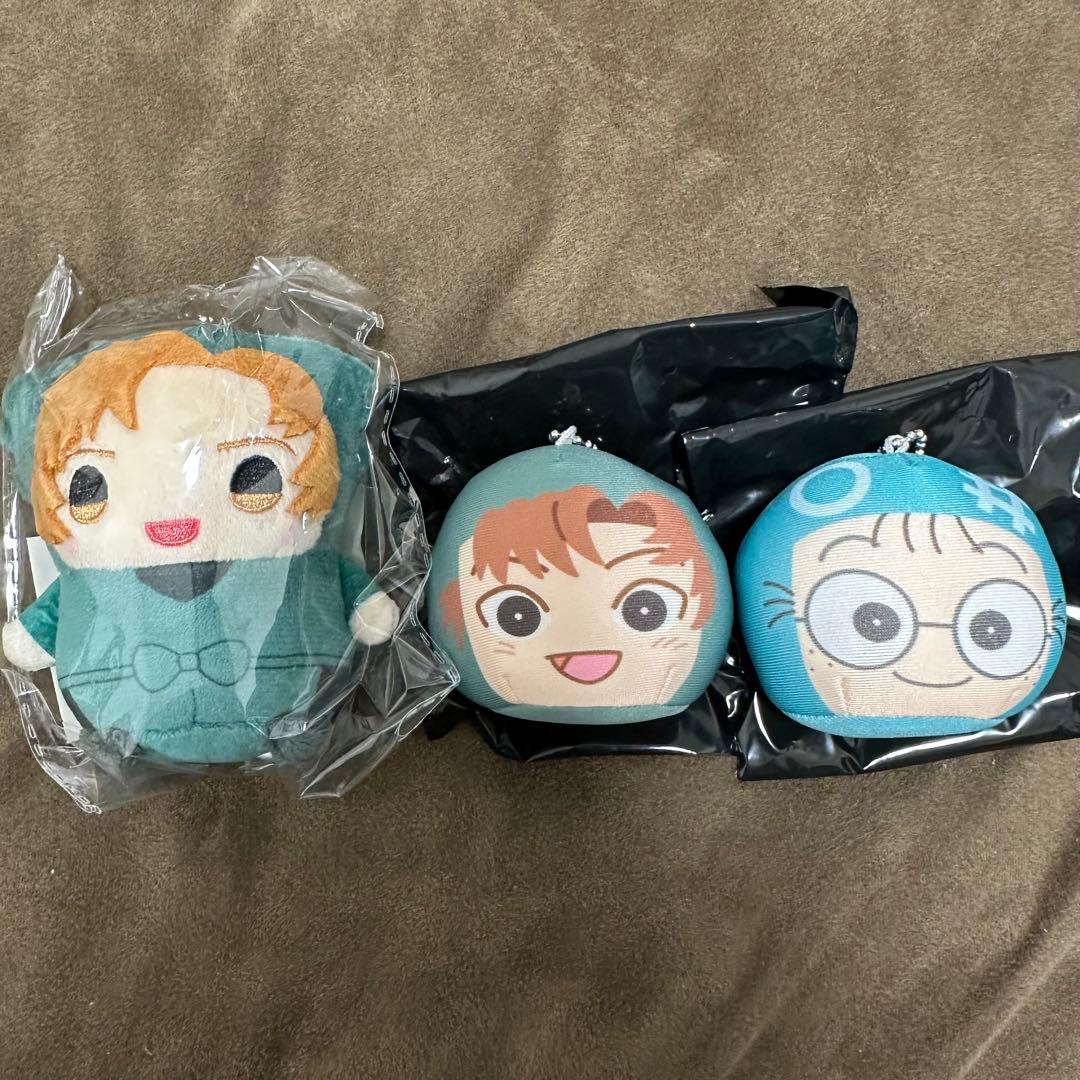 忍たま乱太郎　善法寺伊作・猪名寺乱太郎　まめめいとおまんじゅう3点セット