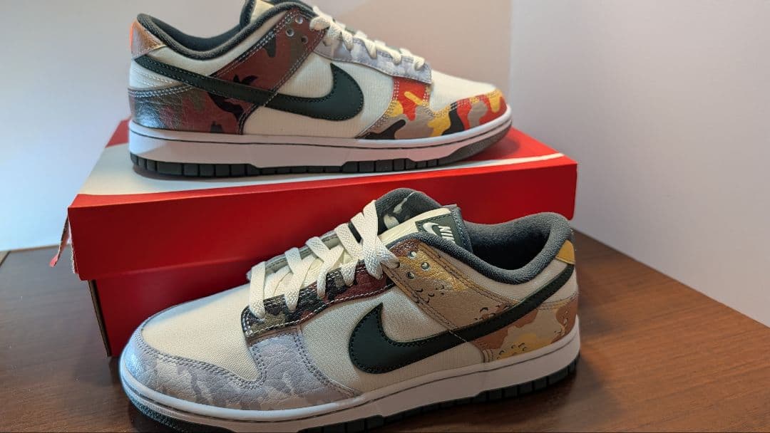 ナイキ ダンク ロー \"セイルマルチカモ\"