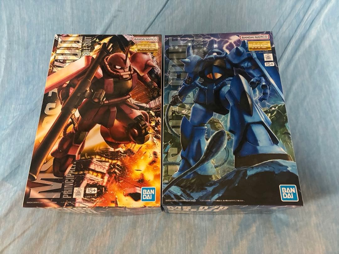 MG シャアザクver2.0 & グフ ver2.0
