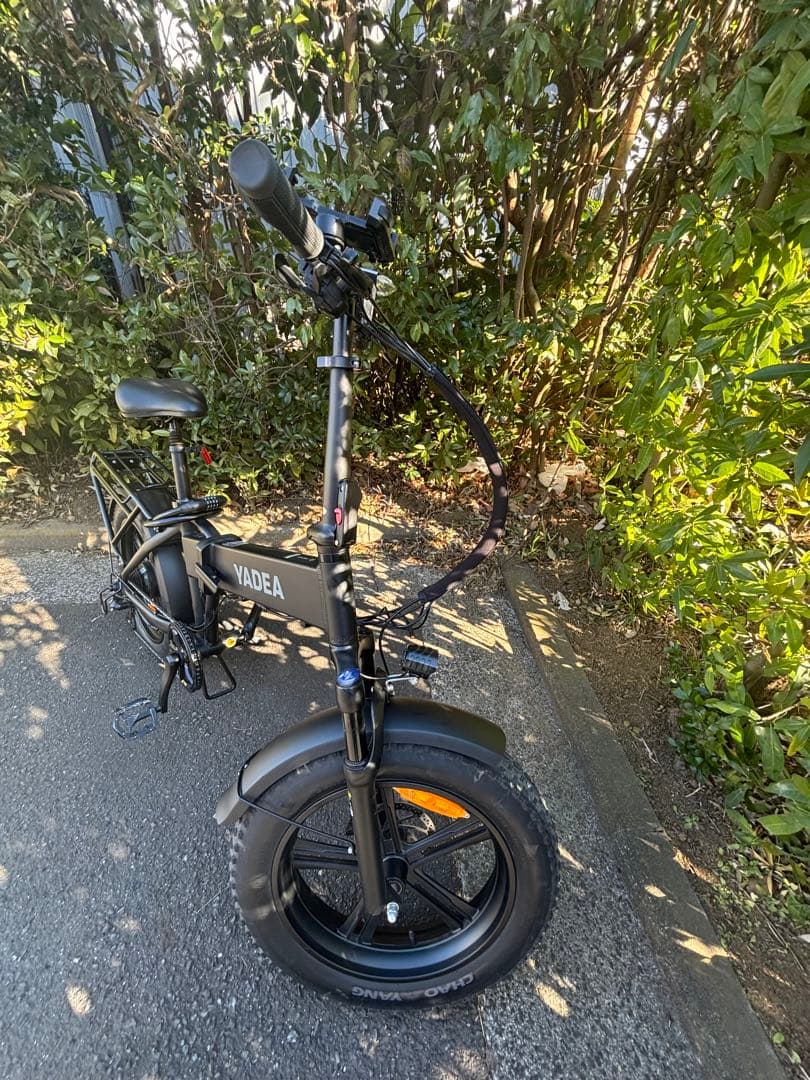 YADEA 折りたたみ自転車 ブラック