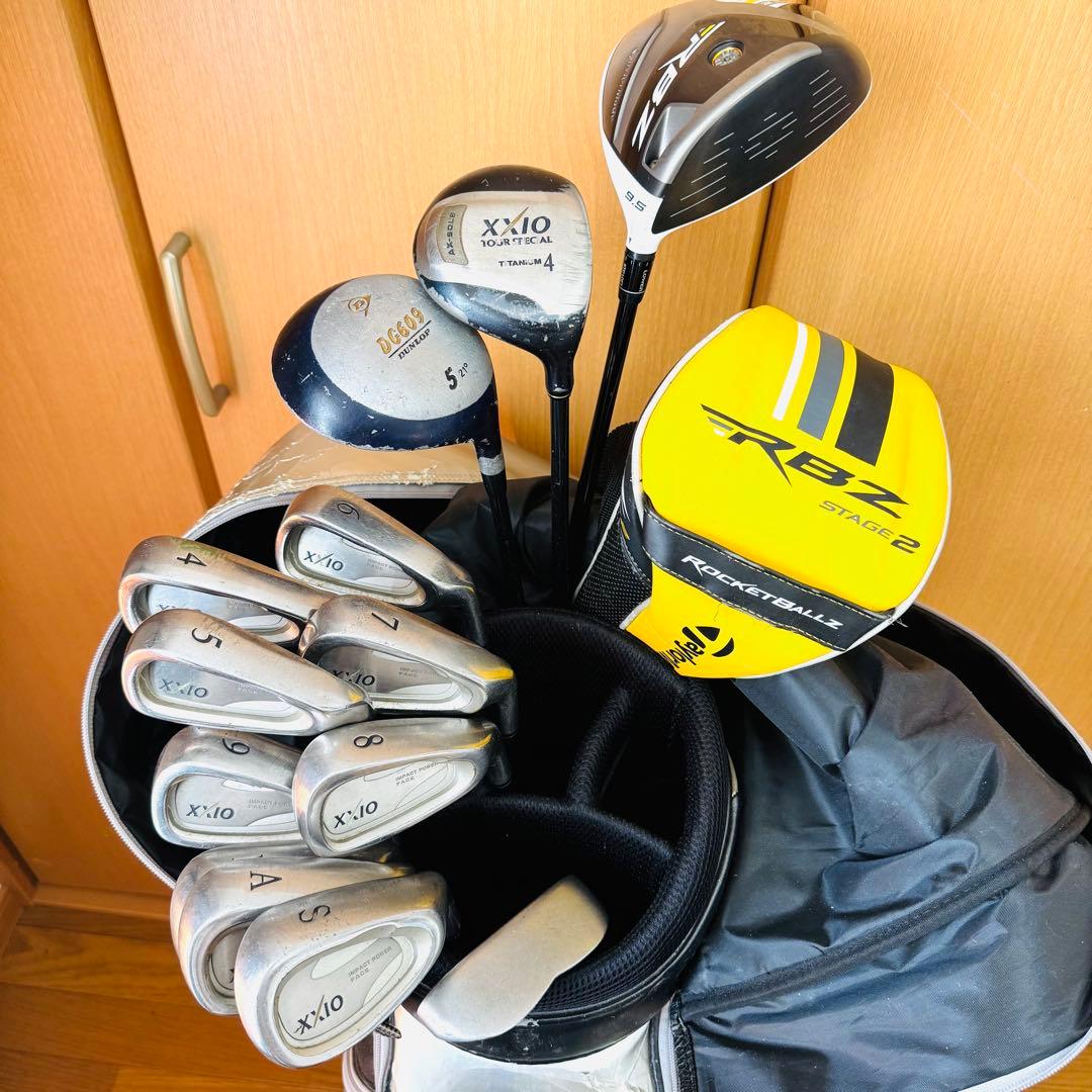 【超人気】テーラーメイド　ゼクシオ メンズ　ゴルフクラブ　13本セット　初心者