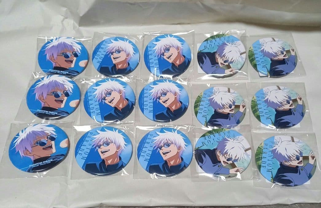 ファンパレくじ　五条悟　缶バッジ 15個セット