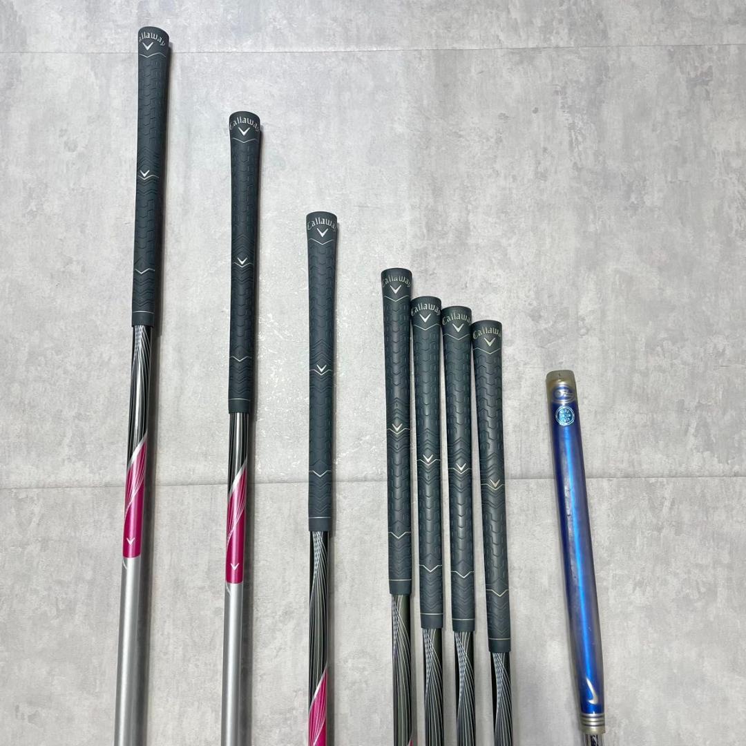 キャロウェイ ソレイユ レディース ゴルフクラブセット 8本 右 L 人気 良品