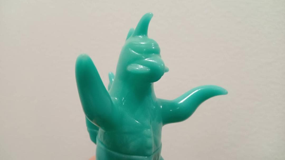 u.s.toys ビル箱怪獣シリーズ ガイガン 蓄光 ゆ～えすポケットミニソフビ