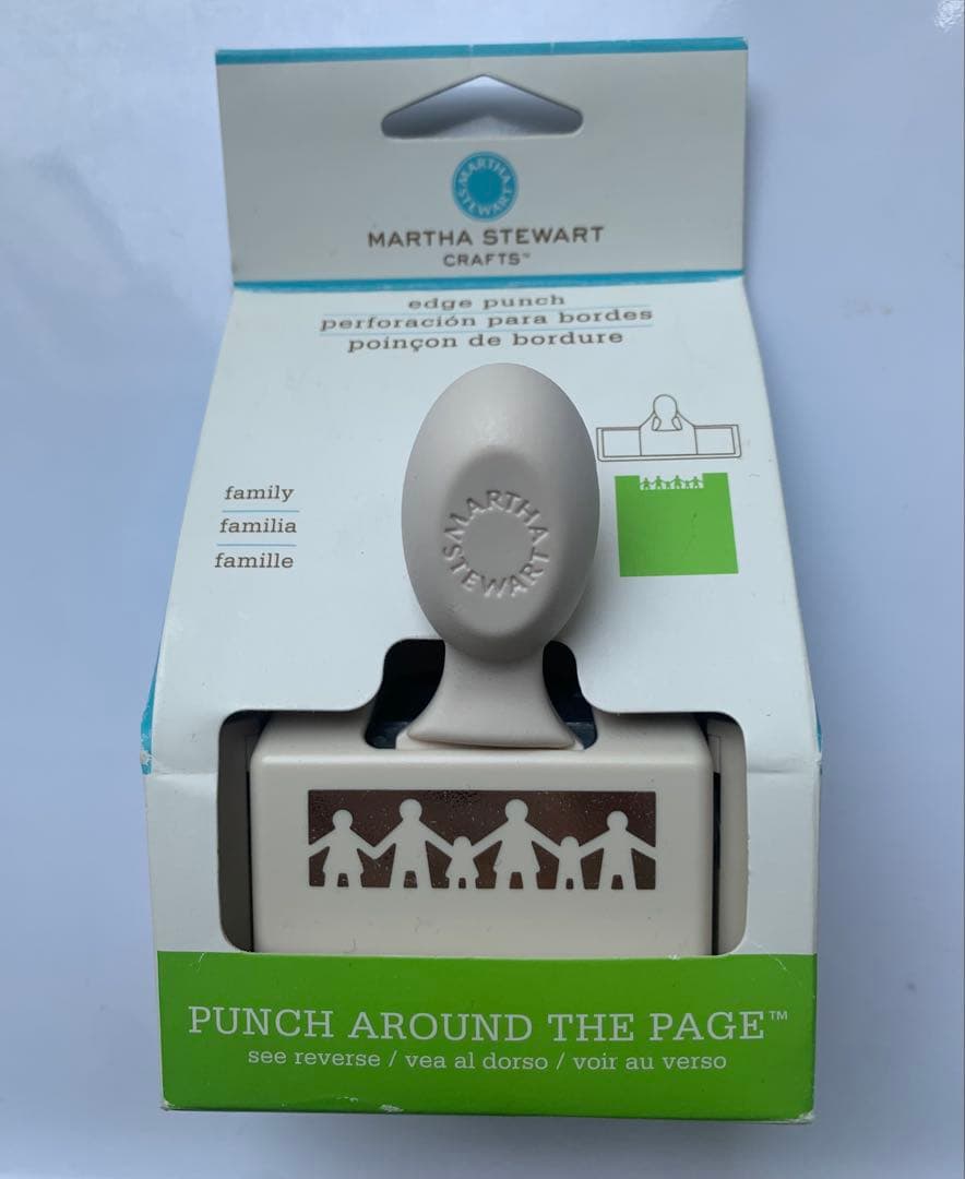 マーサスチュワート　激レア　ファミリー　パンチセット　￼