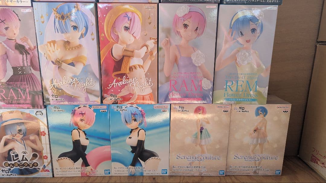 リゼロ フィギュアまとめ