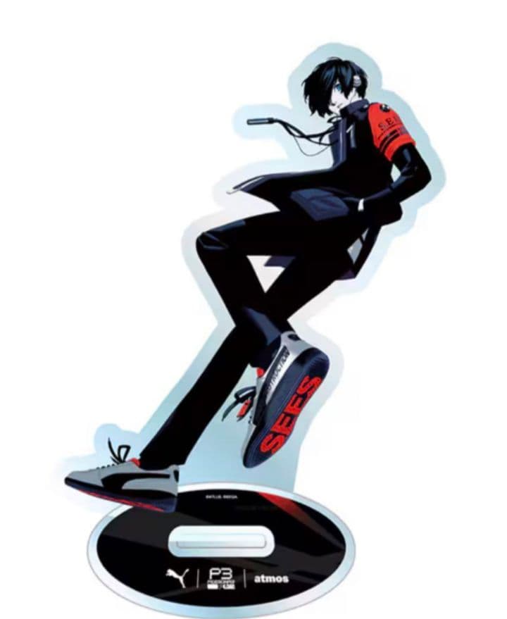 希少　atmos PUMA ペルソナ　コラボ限定アクリルスタンド　ステッカー付き