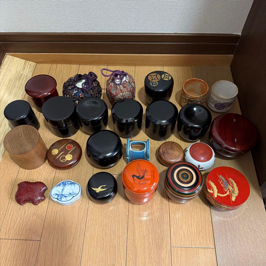 棗、箸置、香合セット