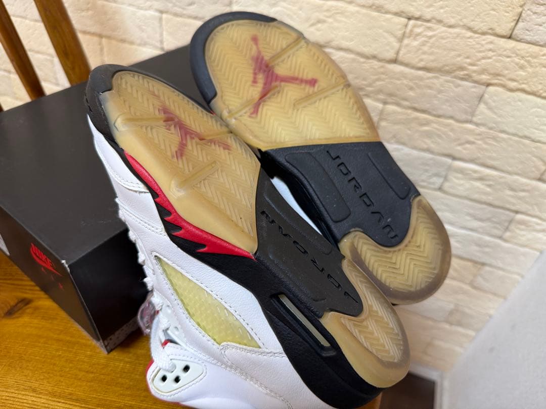 【箱付】NIKE エアジョーダン5 流川楓 23cm（440888-102）