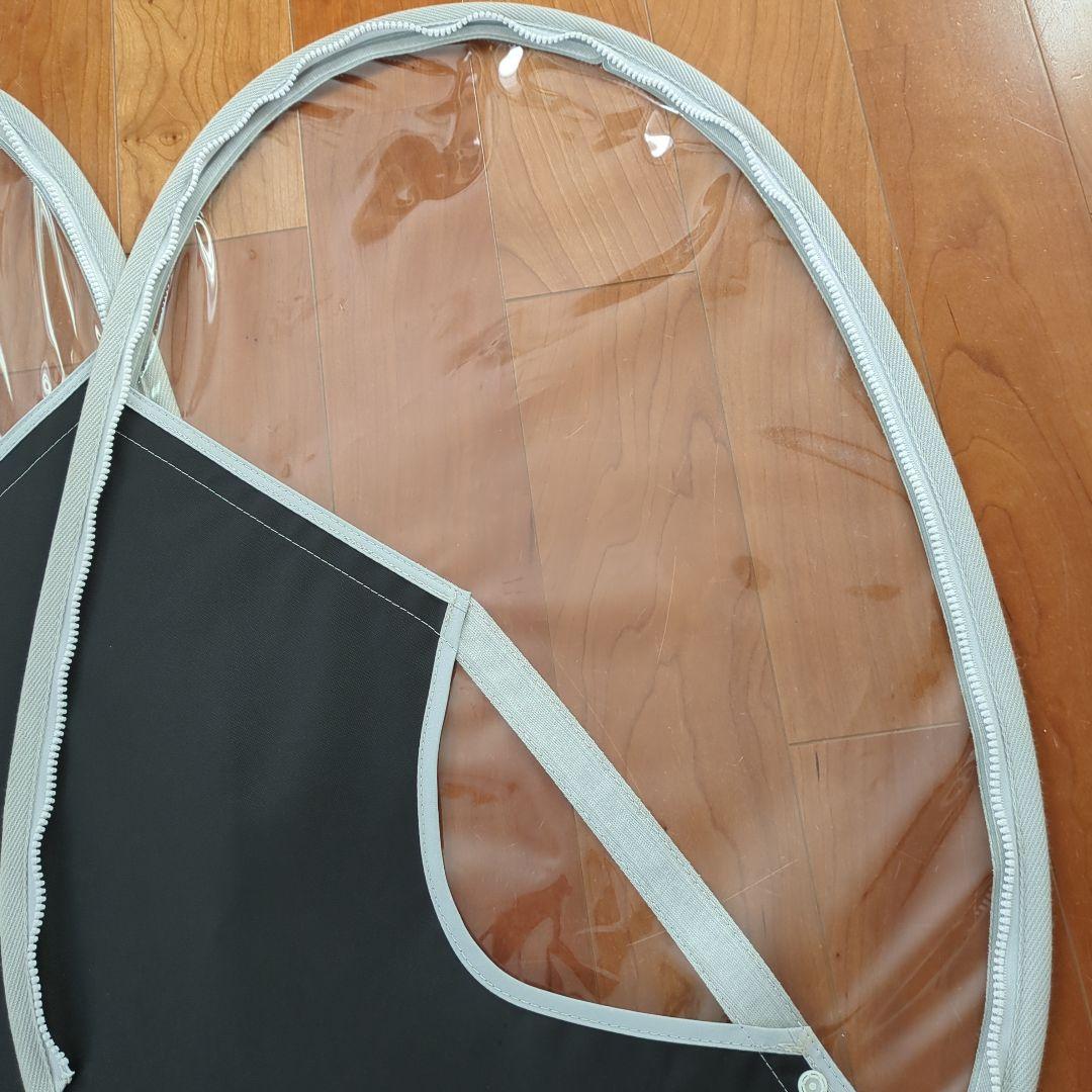 12/16まで値下げ中　リトルキディーズ　後ろ用　レインカバー一式