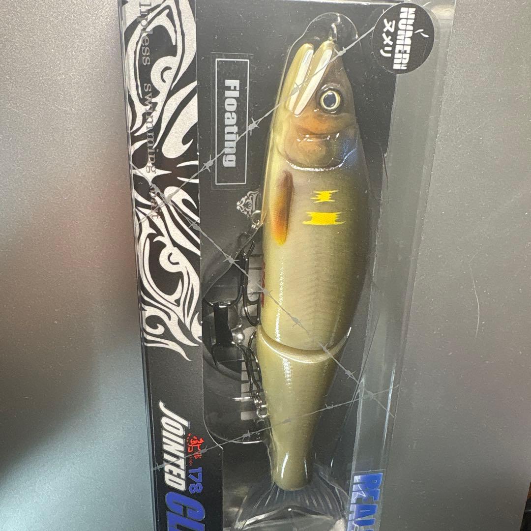 釣りフェス限定ビックベイト JOINTED 178 CLW 鮎