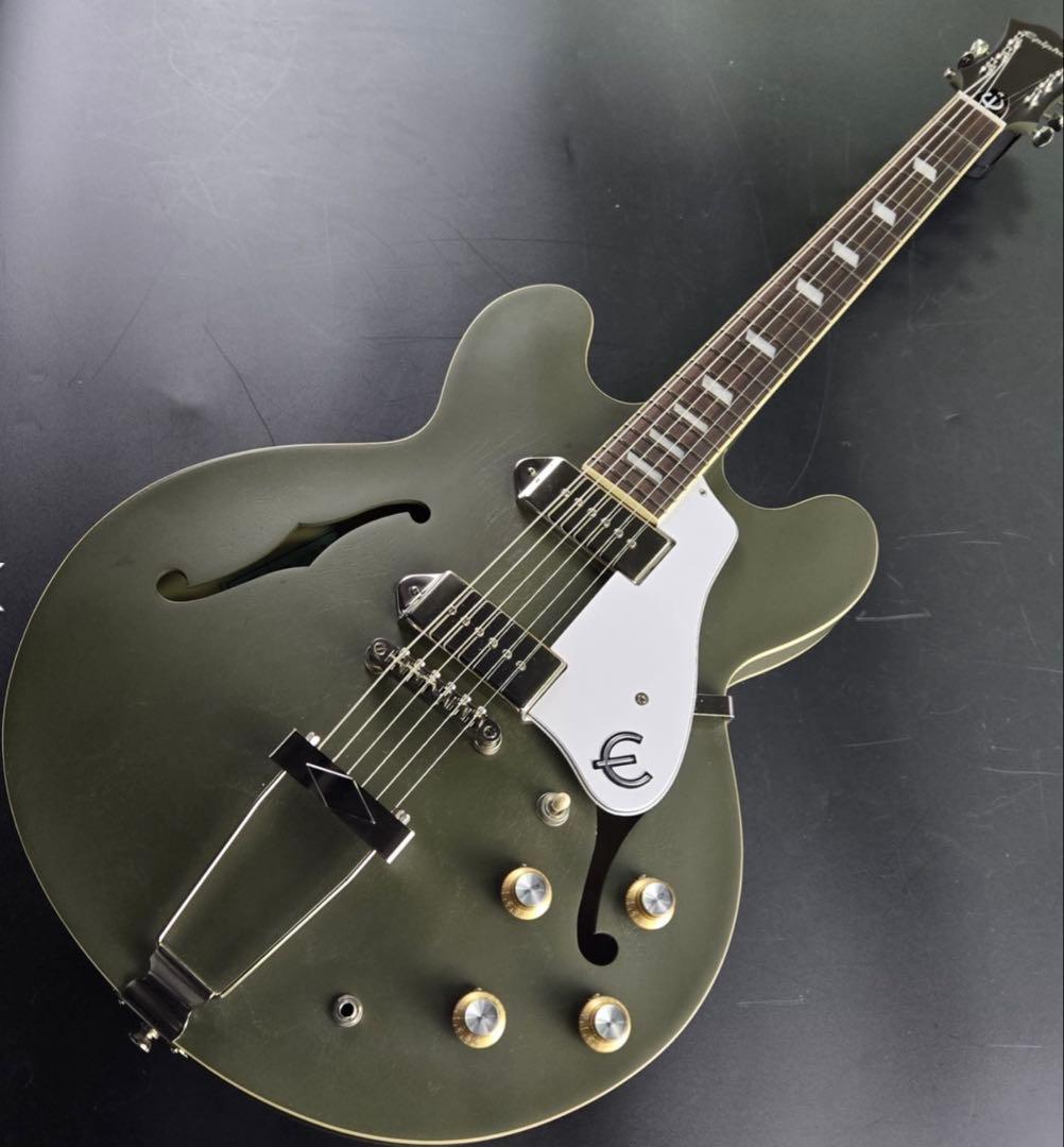 Epiphone Casino Worn Olive Drab中古美品
