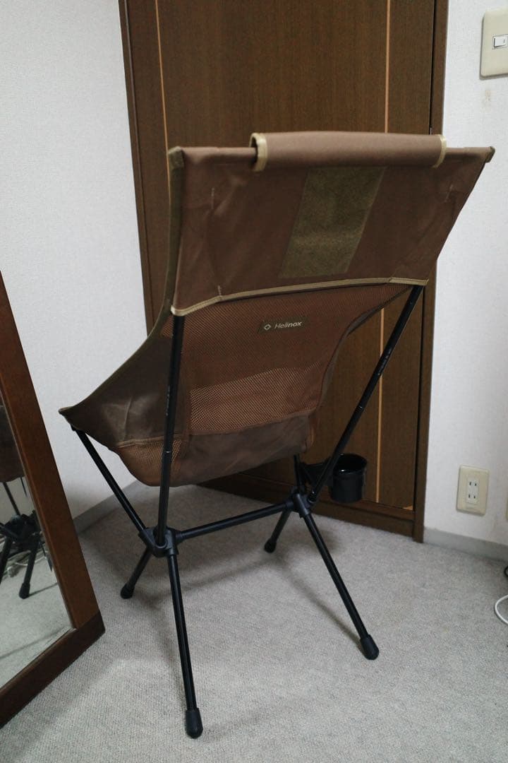ヘリノックス サンセットチェア ドリンクホルダー付属