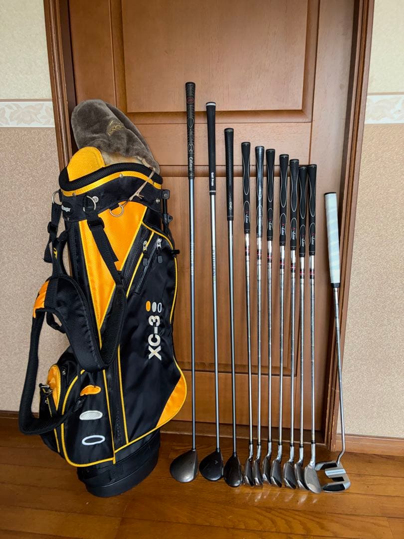 訳アリ Callaway & XC-3 スタンド式キャディバッグ❗️11本セット❗️