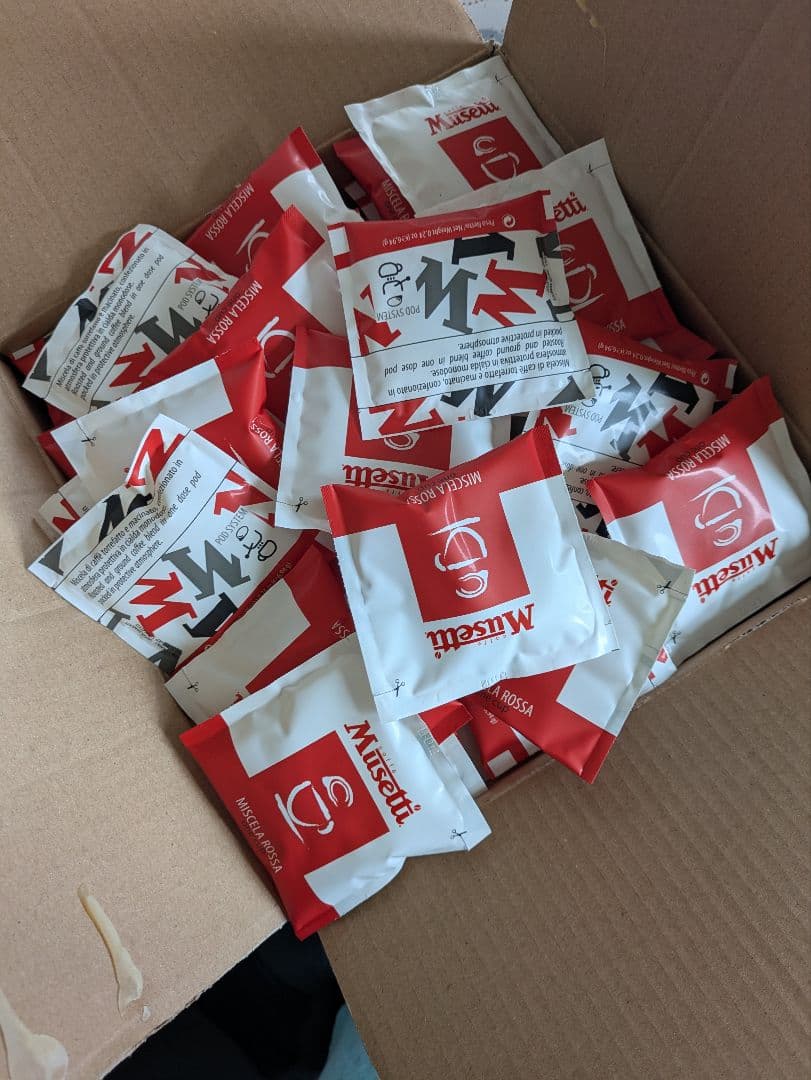 ムセッティ Musett ロッサ カフェポッド 150個