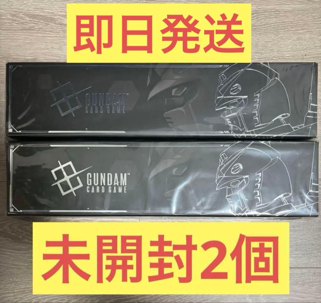 【2個】新品オフィシャルグッズセットファーストコンバット　ガンダムカード