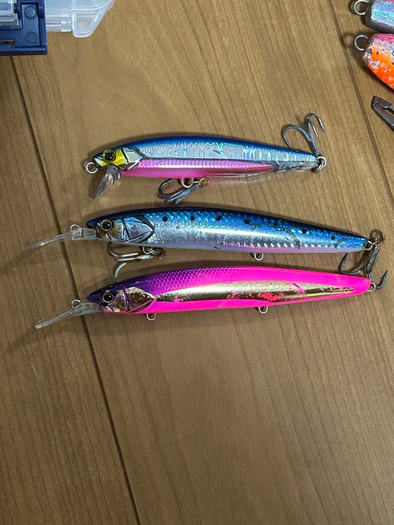 ディークロウ　ララペン　バレットブル　他オマケ付　ダイビングペンシル　青物プラグ