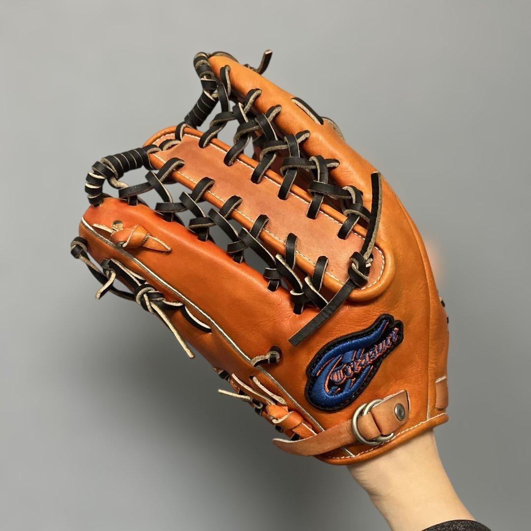 1196 トレジャー 型抜群 即戦力 極美品 硬式 外野手用グローブ 左投げ