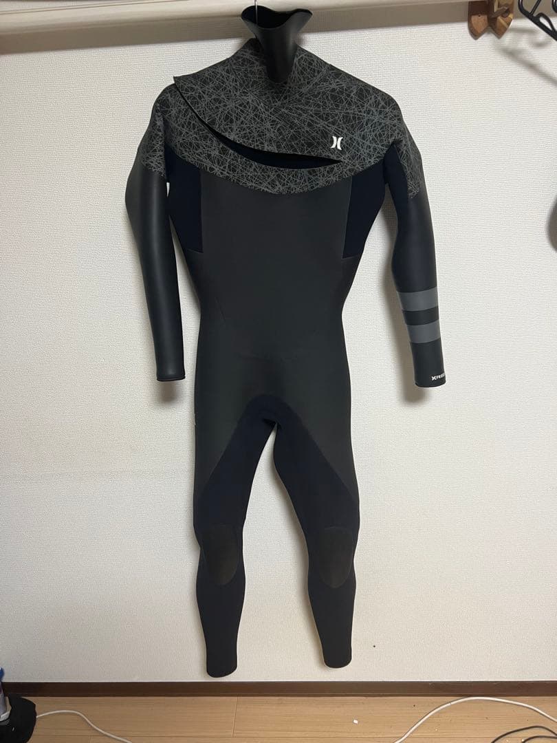 Hurley ウェットスーツ ブラック/ライムグリーン