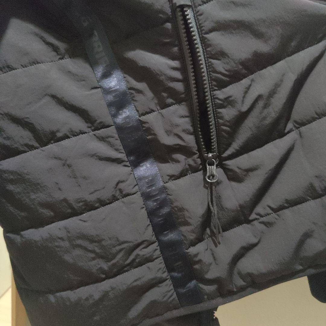 【BRIEFING】フード付きブラックジャケット サイズXL