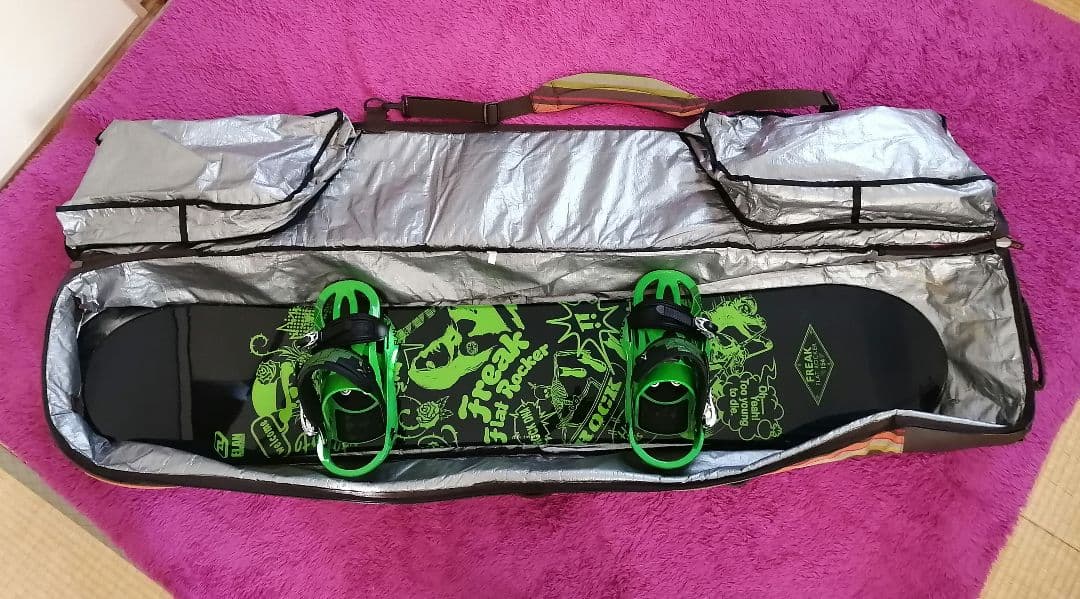 DAKINE オールインワン キャスター付 スノーボード ローラー ボードケース