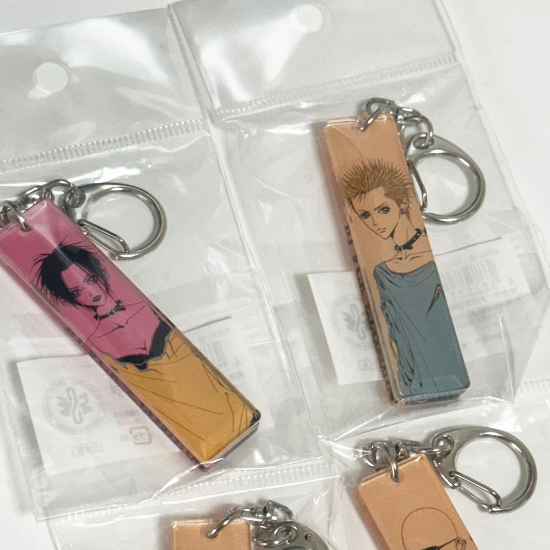 NANA 矢沢あい展 BLACKSTONES アクリルスティックキーホルダー4種