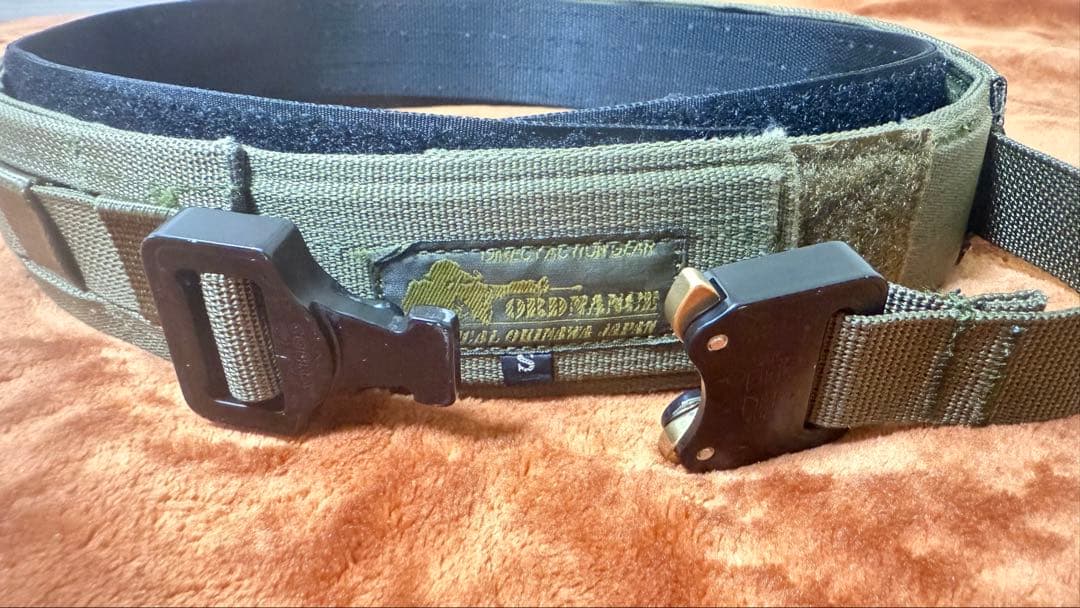 ORDNANCE(オードナンス)ベルト Sサイズ ODカラー インナーベルト付き