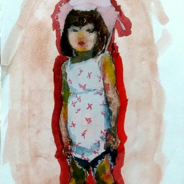 【秋の！】イラストオーダー 絵画 水彩 アウトサイダー