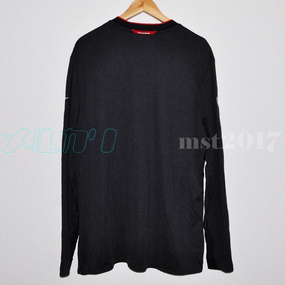 【NFL ウォームアップ】NIKE ファルコンズ サイドライン エリートシャツ