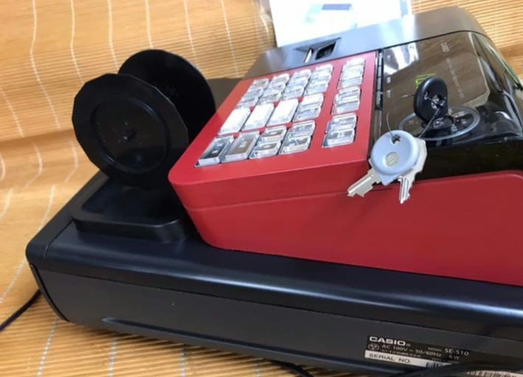 カシオレジスター　SE-S10中古です　希少カラー　030226