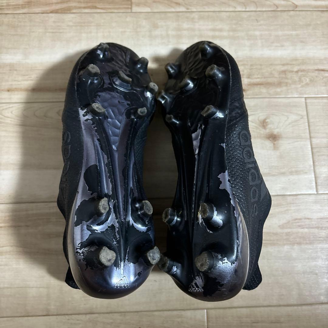 エックス 17+ ピュアスピード FG/AG ブラック 25.5cm