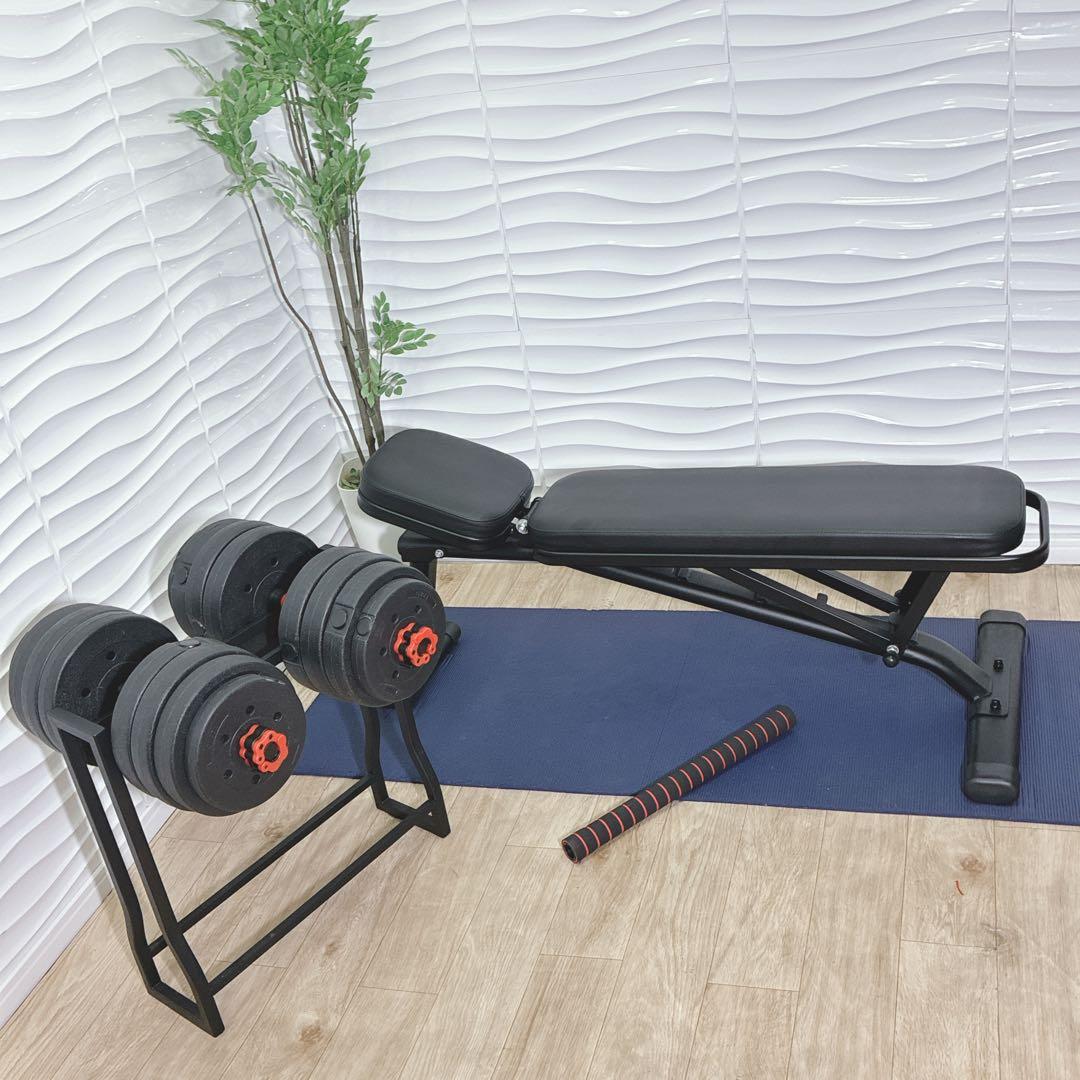◇トレーニングベンチ◇可変式ダンベル◇2点セット◇大阪兵庫京都奈良滋賀和歌山◇