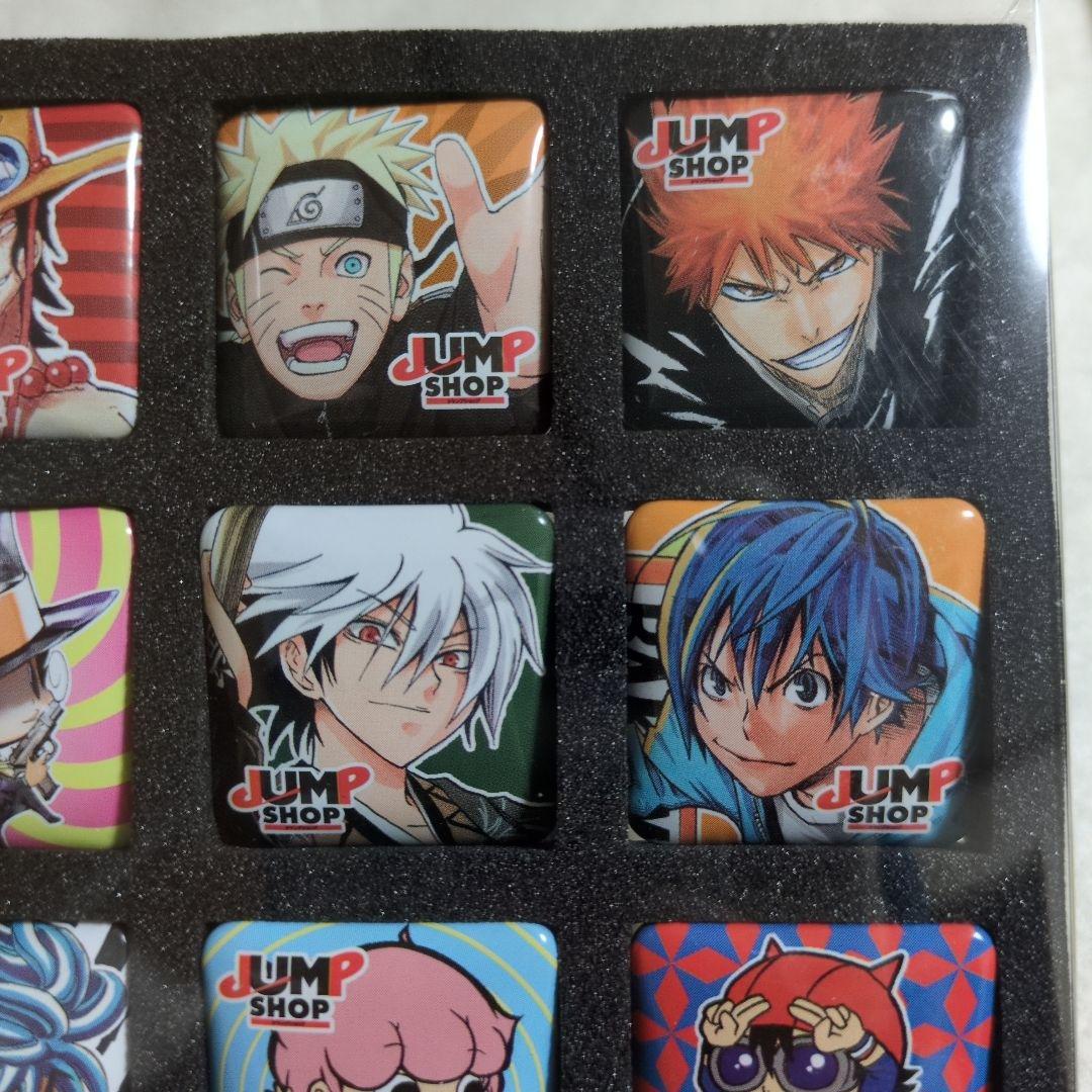 JUMP SHOP 限定 缶バッジ ジャンプショップ 銀魂 リボーン ナルト
