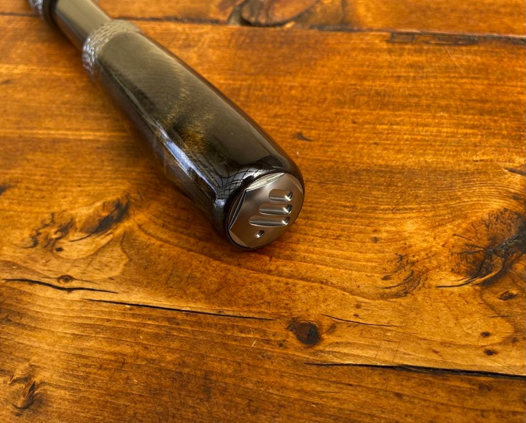 トラウトグリップ　インロッドフェルール　渓流釣り　スピニングロッド用　天然木