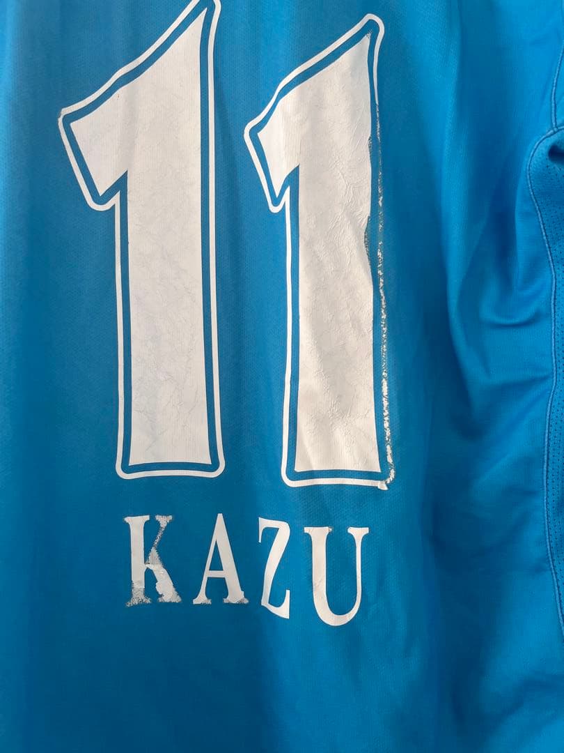 横浜FC 三浦知良 カズ 2007-2008 長袖ユニフォーム 上下セット11番